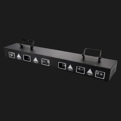 Barra laser RGB X18 a 6 teste con controllo DMX – immagine 3