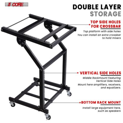 [DJSHOP OFFICIAL P6B] RACK STAND 9U | official image 2