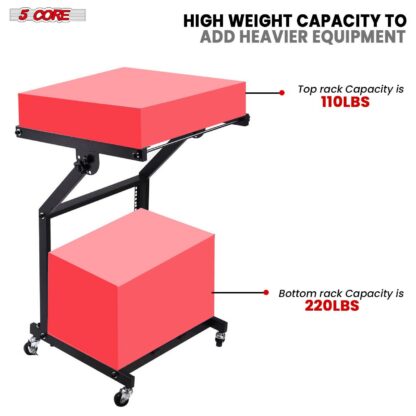 [DJSHOP OFFICIAL P6B] RACK STAND 9U | official image 3