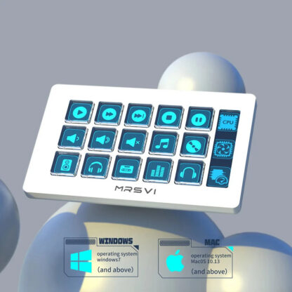Controller Macro MRSVI 293S con 15 Tasti LCD per Streaming – immagine 7