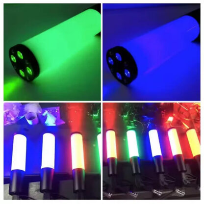 Pistola CO₂ LED RGB per Effetti Scenici – 1, 2 o 4 Unità – immagine 5