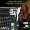 Mixer Audio X1 con 4/6/8/10 Canali e 99 Effetti DSP – immagine 6