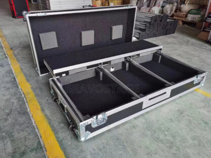 Flight Case DJ Professionale in Compensato e Alluminio – immagine 6