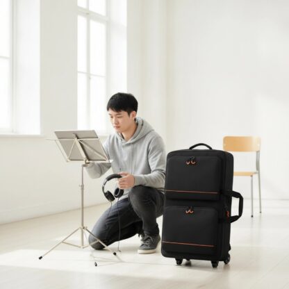 Trolley Zaino con Ruote per Controller DJ 77,5×52×13 cm – immagine 6