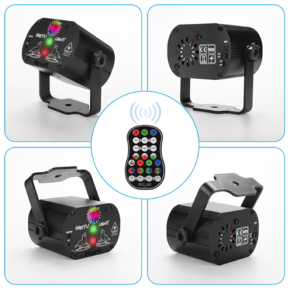 Mini proiettore laser LED RGB per discoteca e palco – immagine 2
