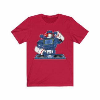 T-shirt DJ Transformer con grafica pop culture