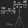 Sistema luci DJ X15 Gigbar 5-in-1 con teste mobili, laser e strobo